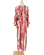 Tie Dye Kimono Swimsuit Cover-Up for Women - Flowy Rayon Beach Dress