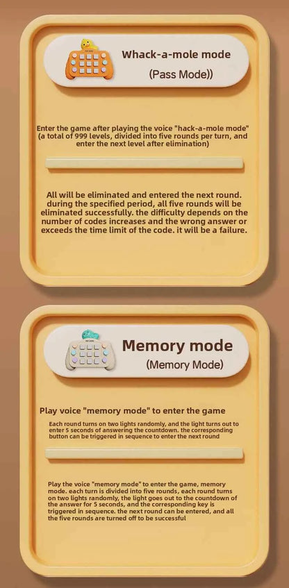 Montessori Busy Board Sensory Toys Cartoon with LED Light Switch Control Board Travel Activities Children Game for 2-4 Years Old