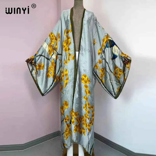 urope phocho  Africa tunic bikini sweet lady  boho Cardigan stitch Cocktail sexcy Boho Maxi Holiday Batwing Sleeve KIMONO mujer