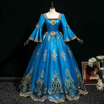 Customized Women Renaissance Victorian Party Dresses Baroque Historical Theater Masquerade Gowns