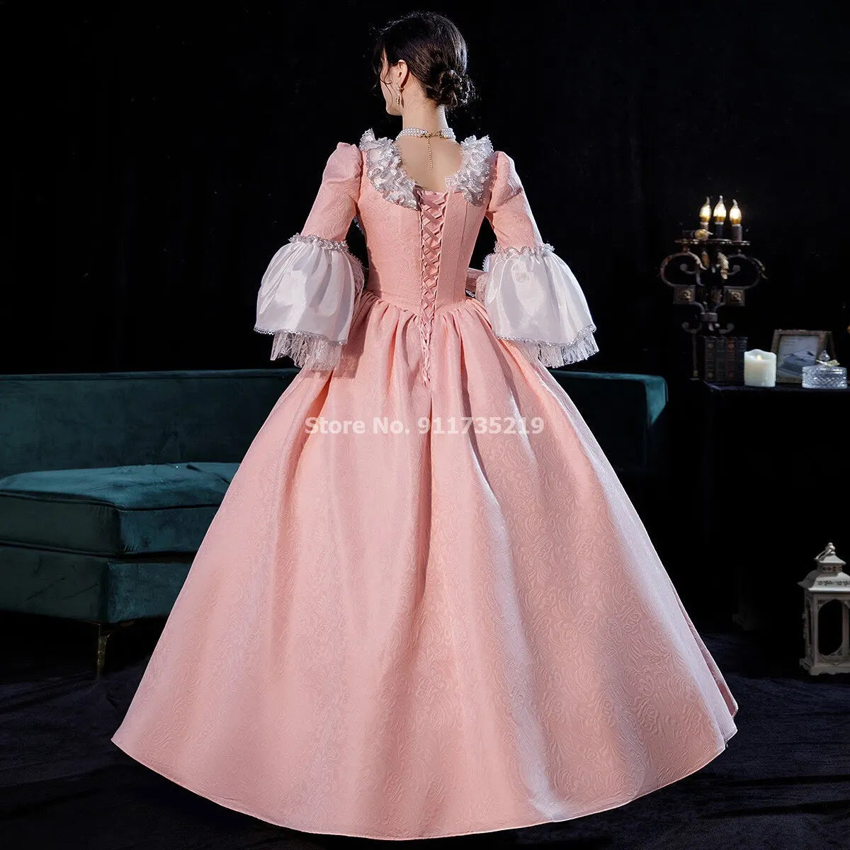 Victorian Masquerade Dresses for Women, Renaissance Dress, 18th Century, Baroque Rococo Marie Antoinette, Historical Clothing SS69