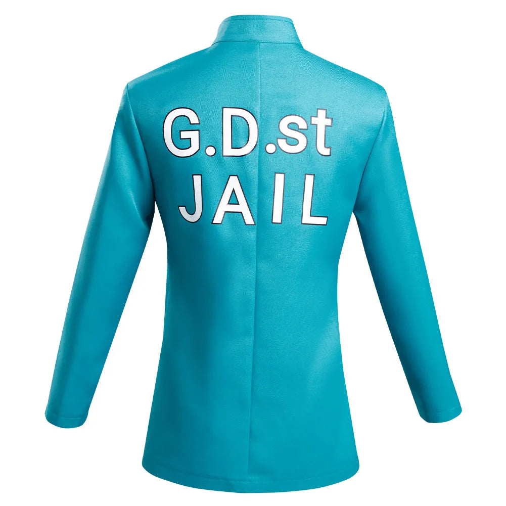 Stone Ocean Jolyne Cujoh Cosplay Costume Coat Jumpsuit Anime Bizarre Adventure Halloween Carnival Disguise Suit For Women