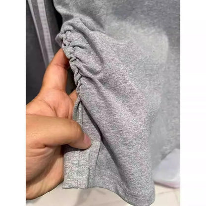 Oversized summer bow embroidery set women's short sleeve T-shirt + high Fanny pack hip skirt two-piece set SS69