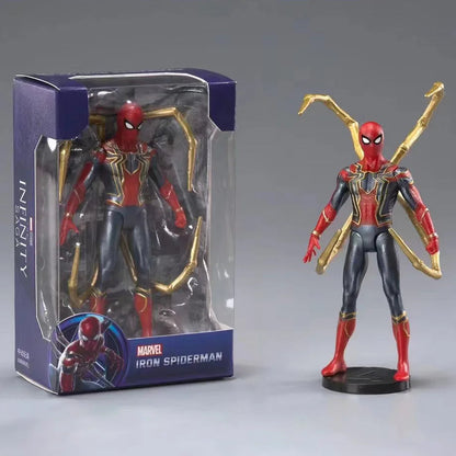 Disney ZD Original Marvel legends The Avengers Iron Man Spider Man Thor Captain America Thanos Hulk War Machine Action Figures SS69 8.69 Spider Man-A