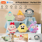 Interactive AI Plush Toy with Smart Voice & LED Eyes