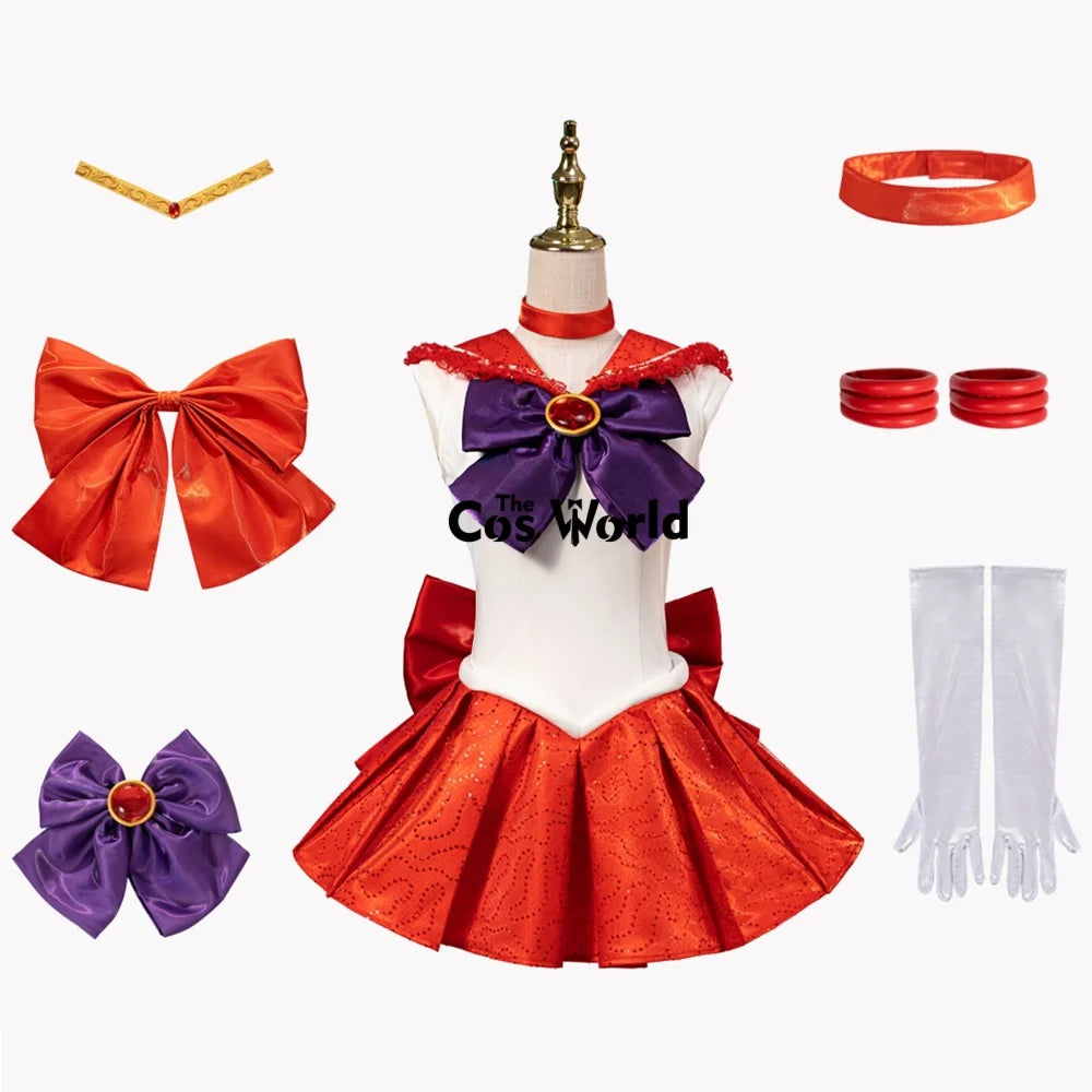 THE COS WORLD Sailor Moon Usagi Tsukino Cosplay Dress for Women