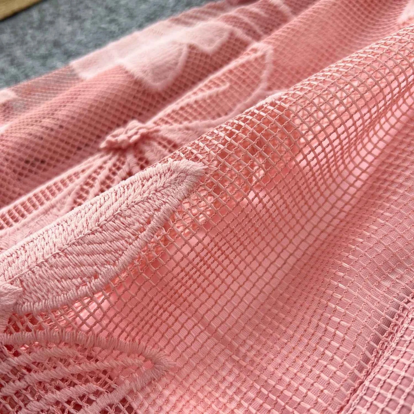 SINGREINY Women Elegant Floral Emboridery Dress Hollow Out Long Sleeve Single Breasted Belt French Court Chic Short A Line Dress