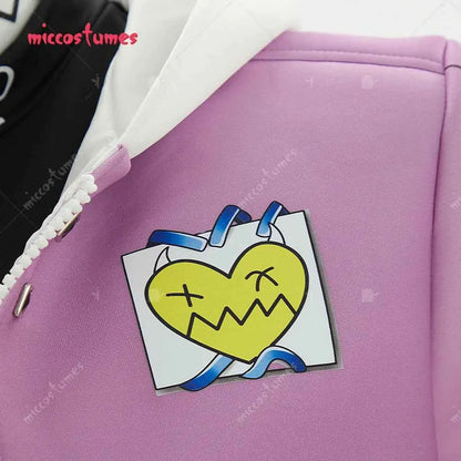 Miccostumes Wiomen's Clove Cosplay Costume Top and Jacket with Shorts and Tights Fullset