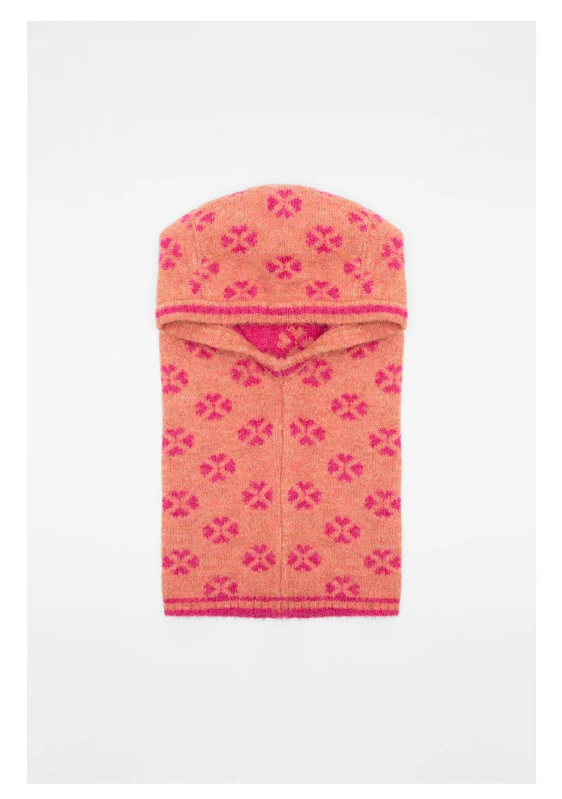 2023 Winter Balaclava Hats For Women Knitted Hooded Caps Designer's Cute personality Hats One-Piece Neck Collar Beanies Cap SS69