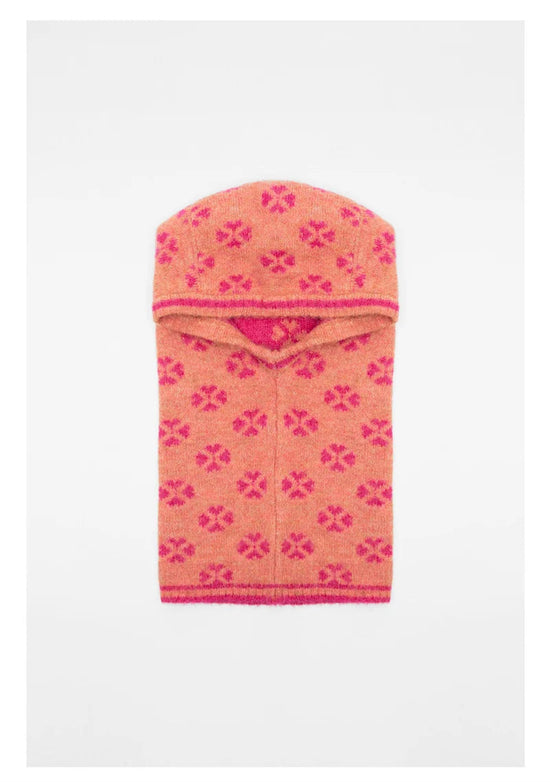 2023 Winter Balaclava Hats For Women Knitted Hooded Caps Designer's Cute personality Hats One-Piece Neck Collar Beanies Cap SS69