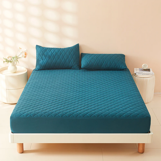 SS69 3D Air Fabric Waterproof Mattress Protector, Breathable Fitted Cover