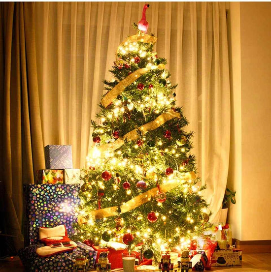 Christmas Decor Lights for Home Village 2024 24V LED String 20m 30m Fairy Garland for Chrismas Tree Country Yard Garden Wedding