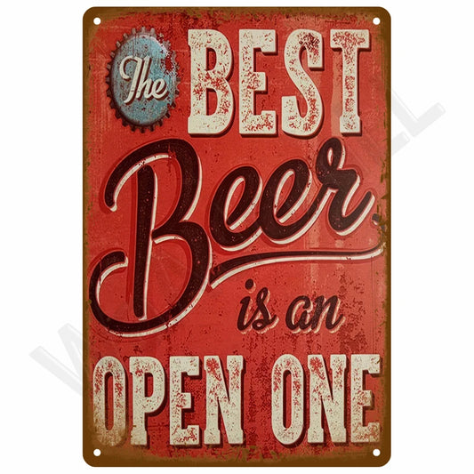 SS69 Retro Metal Tin Sign 20x30cm Vintage Wall Art for Home Bar Decor