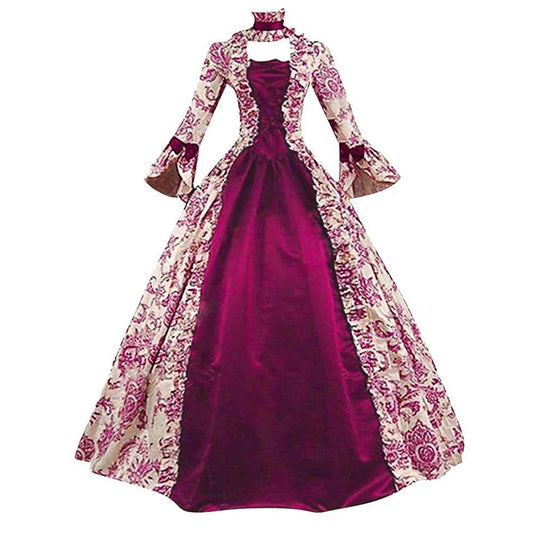 For Costume Event Retro Costume Dress Renaissance Dress Theatrical Performance M S Historical Gothic Costume For Cosplay