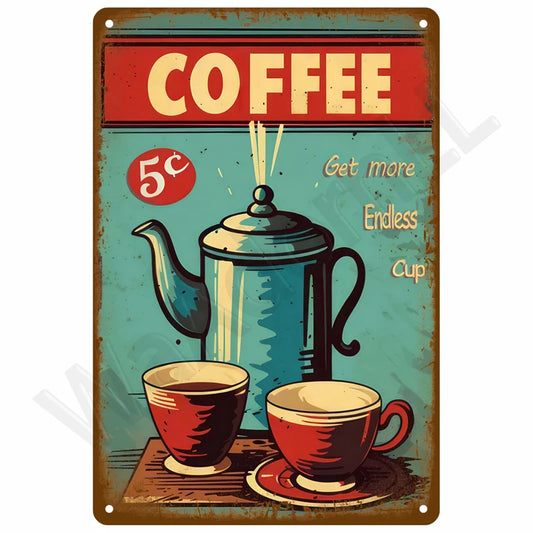 SS69 Retro Metal Tin Sign 20x30cm Vintage Wall Art for Home Bar Decor