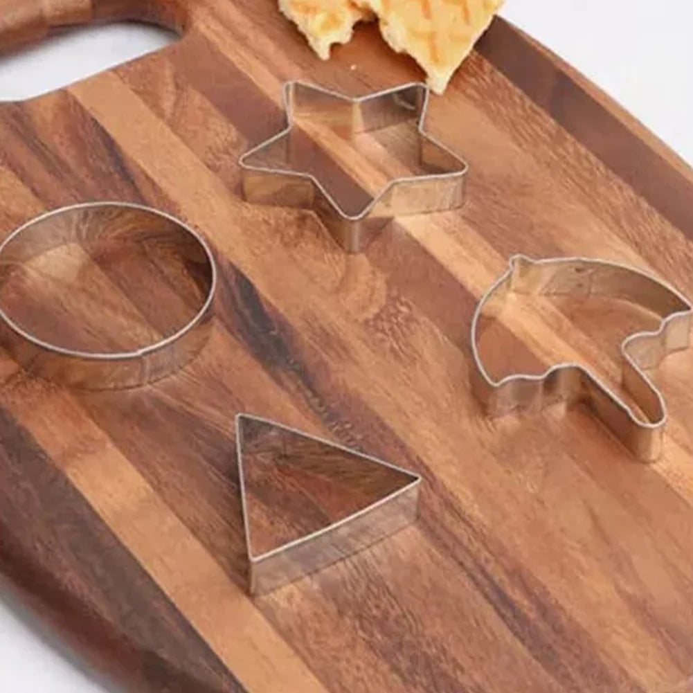 12 PCS Sugar Cookies Cutter for Squid Game Stainless Steel Candy Mold Biscuit Mold Sugar Cookie Mold Candy Maker Baking Tools - SS69 