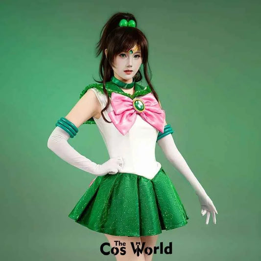 Usagi Tsukino Sailor Mercury Makoto Kino Rei Hino Minako Aino Outfits Anime Cosplay Costumes [THE COS WORLD]