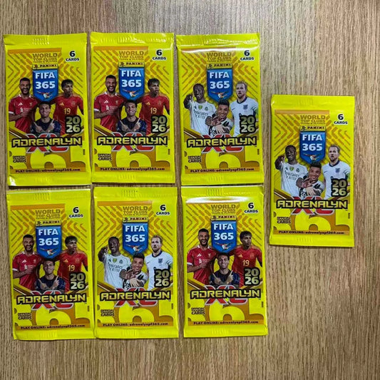 2026 Season Panini FIFA 365 Adrenalyn XL WORLD TOP CLUBS TEAMS PLAYERS Trading Collection Card Fan Gift