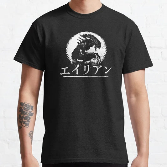 CHAMPRINT Alien Ellen Ripley Graphic T-Shirt 100% Cotton Short Sleeve Tee