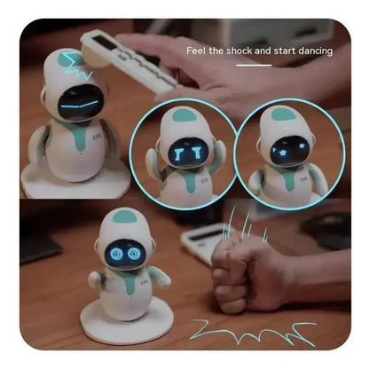 Eilik Robot Emotional Interaction Smart Companion Pet Robot Electronic Creative Custom Desktop Companion Christmas Toys Gifts SS69