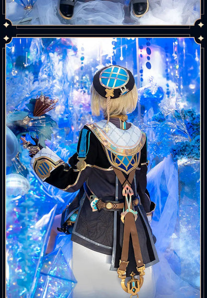 Genshin Impact Freminet Cosplay Costume Uniform Anime Chinese Style Halloween Costumes Role Play for Women Game SS69