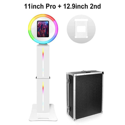 Photo Booth Machines Wedding For iPad 10.5'' 11'' 12.9'' 13'' 12.3'' ipad Photobooth with 2 Panels 9.7 Selfie Photo Booth