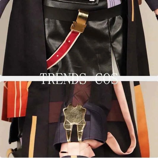 Female Trailblazer Cosplay  Costume Suit Fancy Dress Big Size Trailblazer Trench Outfit Wig for Comic Con