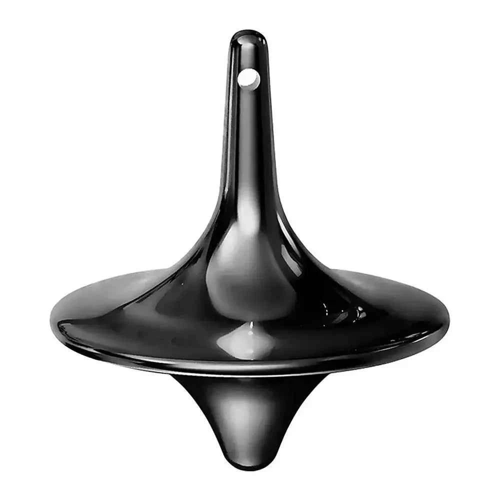 Hot Movie Totem Metal Gyro Silvery Hand Spinning Top Fingertips Small Cyclone Gyroscope Anti Stress Fidget Toys for Adult Gifts