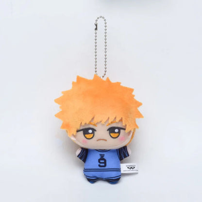10cm New Blue Lock Plush Pendant KeyChain Isagi Yoichi Nagi Seishiro Mikage Reo Rin Itoshi Itoshi Sae Action Doll Toy Bag Gift SS69