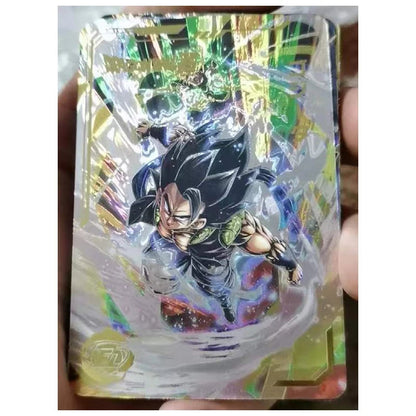 Dragon Ball Super Son Goku Frieza Bejita Yonsei Piccolo DIY Homemade Bronzing Game Toys Collection Card Christmas Birthday Gift SS69