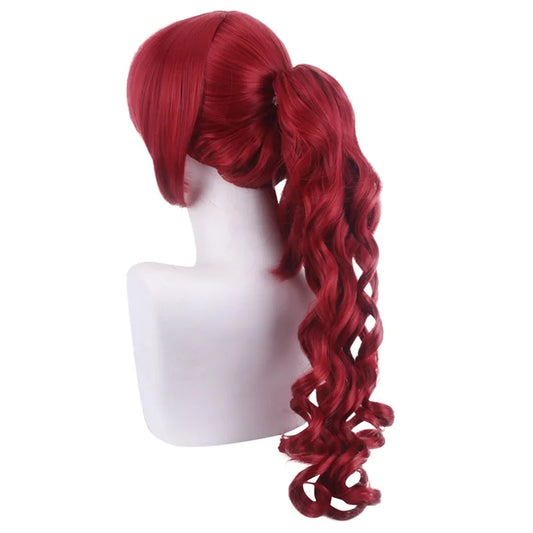 Persona 5 The Royal Yoshizawa Kasumi Cosplay Costume Phantom Thief Uniform Suit Bodysuit and Mask P5R Violet Wig Headgear - SS69