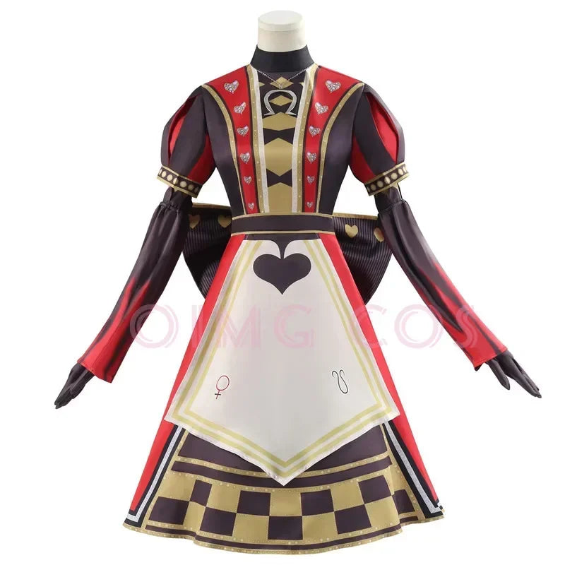 Alice Cosplay Costume Set for Women - Polyester Anime Outfit