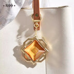 [Genuine]  Anime Game Genshin Impact 2023 Carnival Theme Cosplay Vision Elemental Pendant Rock Wind Garss Metal Backpack Charms