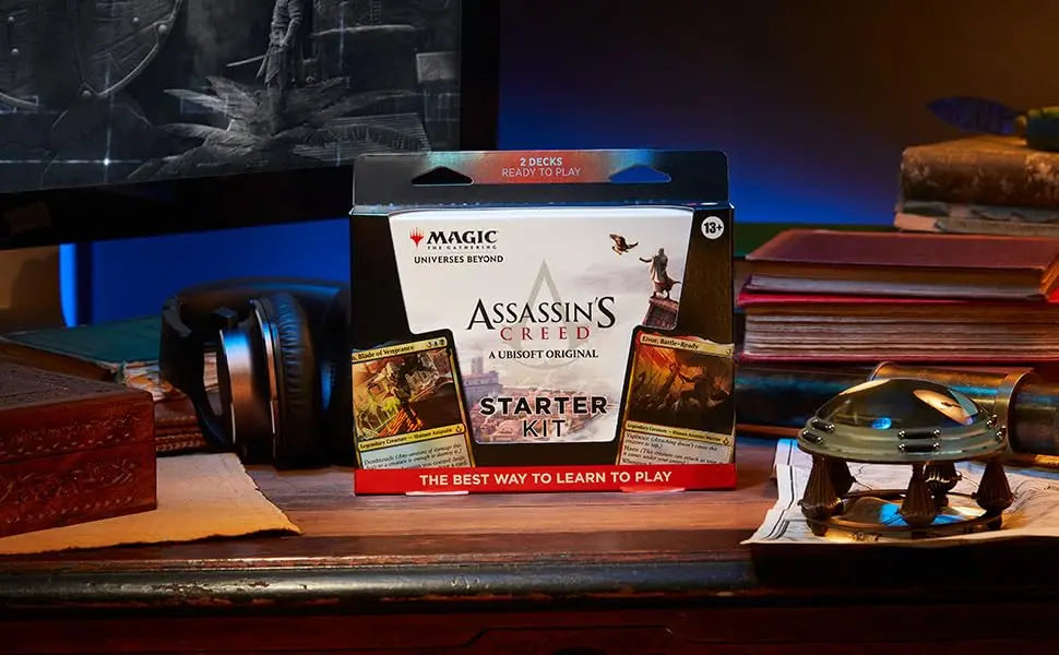 Magic The Gathering Assassin’s Creed Bundle,Beyond Booster Box,Collector Booster Box,Starter Kit TCG Card Game Gift Collectible - SS69
