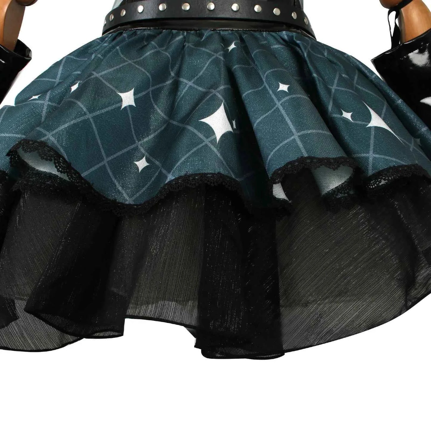 Women Sexy Demon Miku Cosplay Costumes Anime Devil Hatsune Cosplay Uniform Dress Wigs Wings Suit With Horns Tail Halloween Party