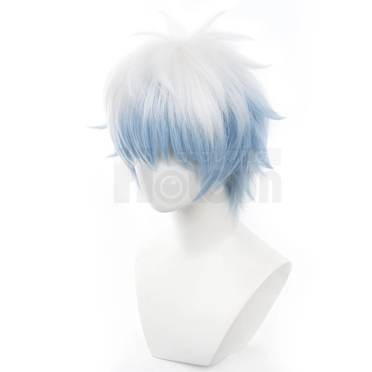 HOLOUN Gintama Anime Sakata Gintoki Cosplay Costume Wig Kimono Top Pants Cos Convention Halloween Christmas Gift SS69