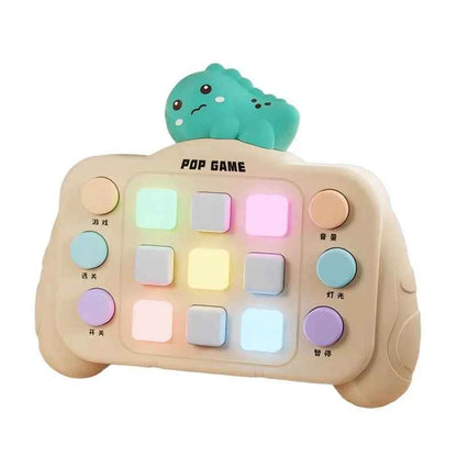 Montessori Busy Board Sensory Toys Cartoon with LED Light Switch Control Board Travel Activities Children Game for 2-4 Years Old