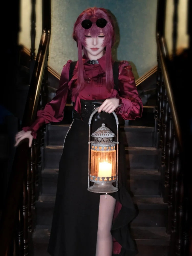 Kafka Honkai: Star Rail Cosplay Jacket and Cloak Unisex Polyester Costume