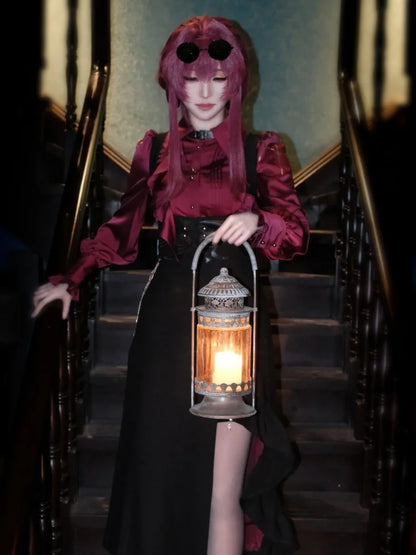 Kafka Honkai: Star Rail Cosplay Jacket and Cloak Unisex Polyester Costume