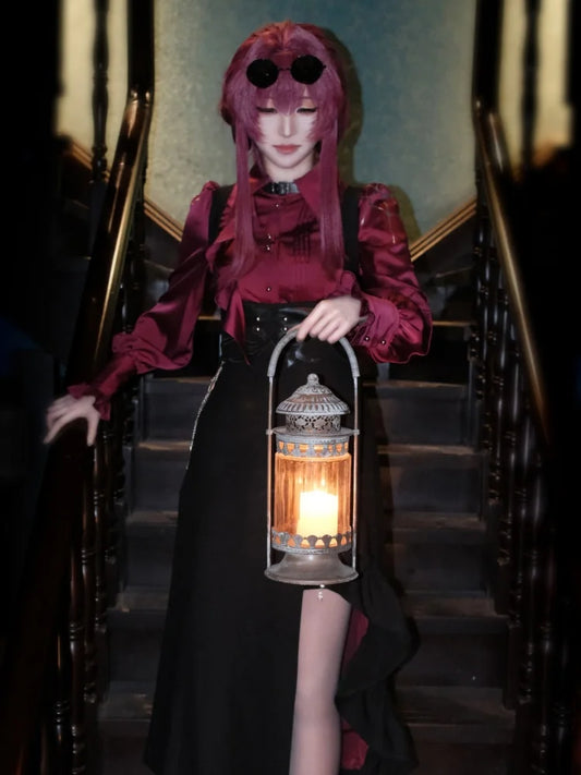 Kafka Honkai: Star Rail Cosplay Jacket and Cloak Unisex Polyester Costume