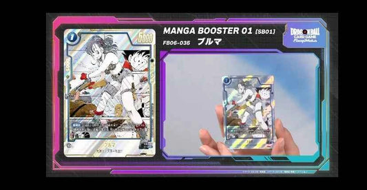 Bandai Dragon Ball Manga Booster 01 Fusion World Series TCG Game Card 40th Anniversary Version Anime Collectibles Trendy Toy