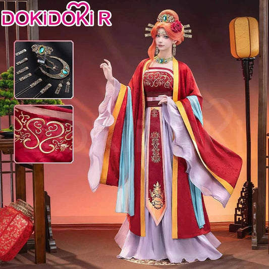 Gyokuyou Cosplay Costume Anime The Apothecary Diaries【XS-2XL】DokiDoki-R Women Red Dress Mao Mao Gyokuyou Cosplay Plus Size