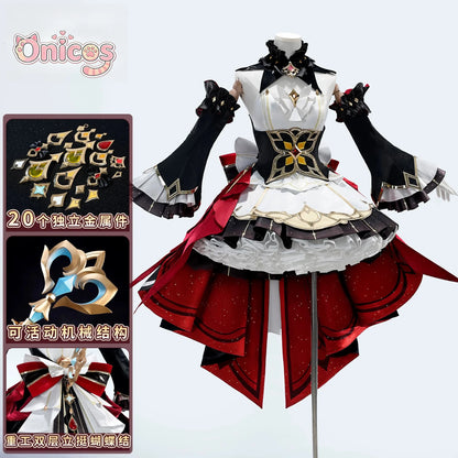 Impact Sandrone The Marionette Cosplay Costume Game Model Outfit New Women Dress Halloween Role Play Clothes Onicos