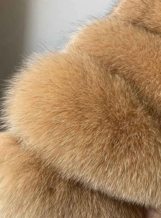 Winter Women's Cold Coat Top Fox Jackets For Women clothing Natural Real fox Fur Jacket Coats For Women Fur Jacket In Promotion
