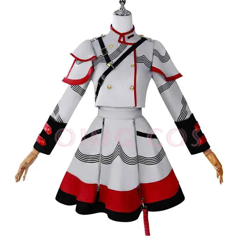 Kasane Teto Cosplay Costume Adult Carnival Uniform  Anime Halloween Party Costumes Masquerade Women Game