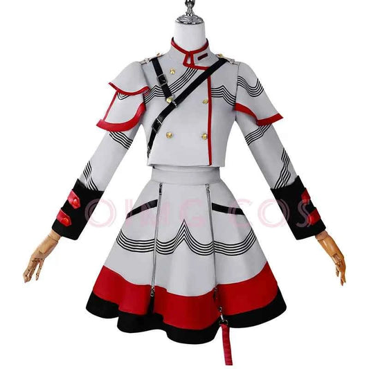 Kasane Teto Cosplay Costume Adult Carnival Uniform  Anime Halloween Party Costumes Masquerade Women Game