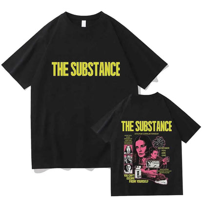 The Substance Monstro Elisasue T Shirt Men/women Harajuku Vintage Graphic Tshirt Classic Unisex High Quality Cotton Tee Shirts