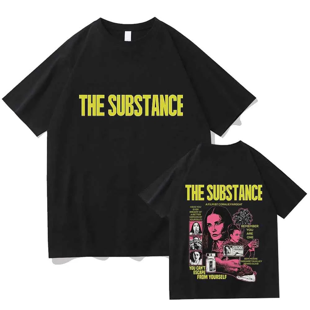 The Substance Monstro Elisasue T Shirt Men/women Harajuku Vintage Graphic Tshirt Classic Unisex High Quality Cotton Tee Shirts