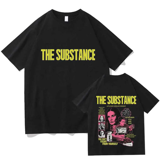 The Substance Monstro Elisasue T Shirt Men/women Harajuku Vintage Graphic Tshirt Classic Unisex High Quality Cotton Tee Shirts