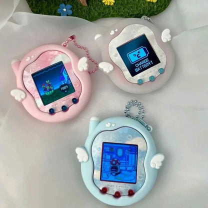 New Tamagotchi Uni Protective Cover Silicone Case Pet Toy Soft And Creative Angel Cartoon Design Cute With Sticker Gift Stock